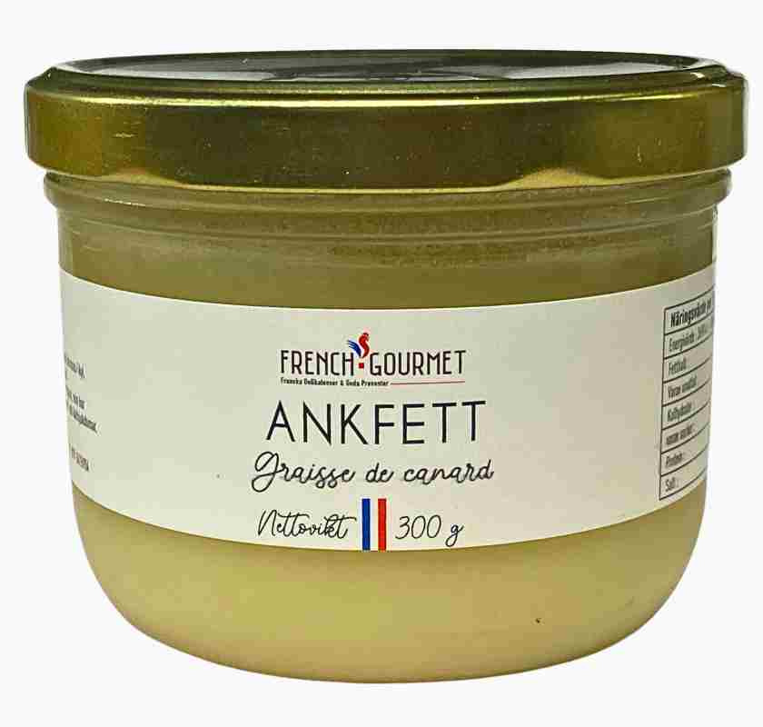 Ankfett French Gourmet I glasburk 300g