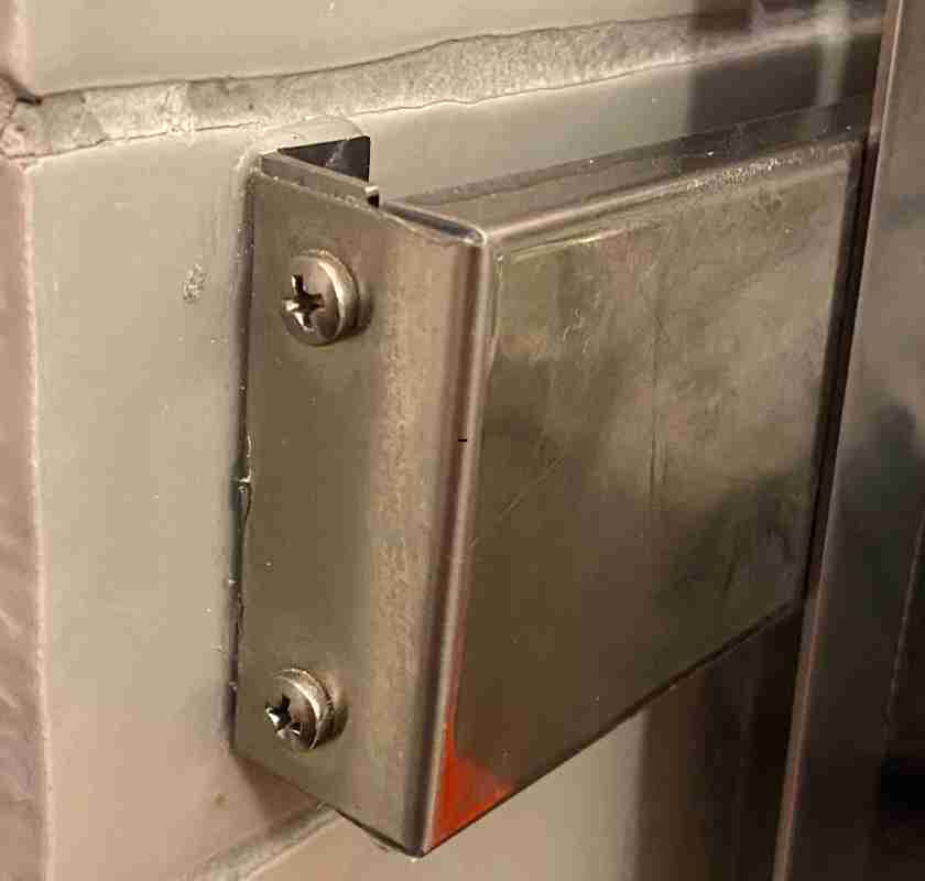 Magnetlist f�r knivar i rostfritt st�l 75 cm