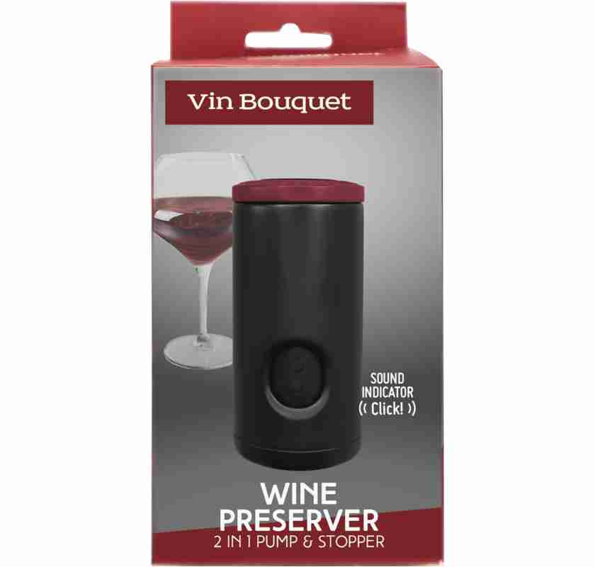 Vinkork med luftpump och datum f�rpackning