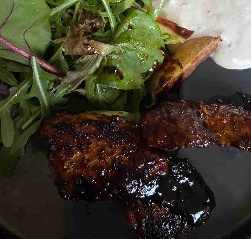 Kyckling tillagad med Kyckling Krut kryddblandning