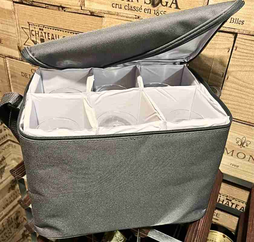  V�ska f�r vinglas gr�