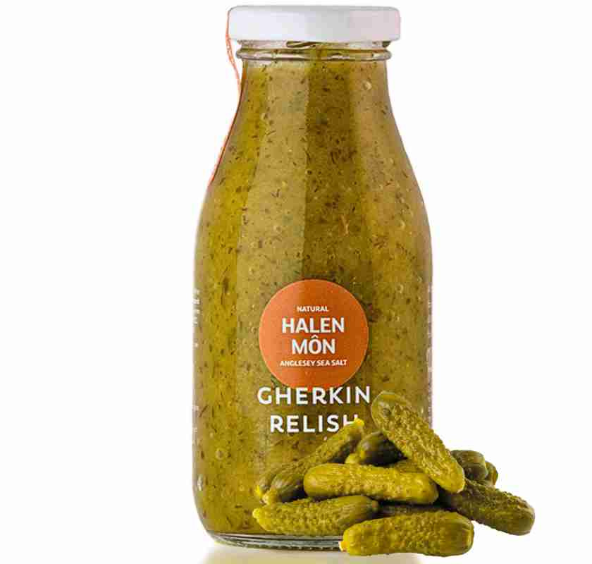 Halen M�n Gherkin Relish & gurkor