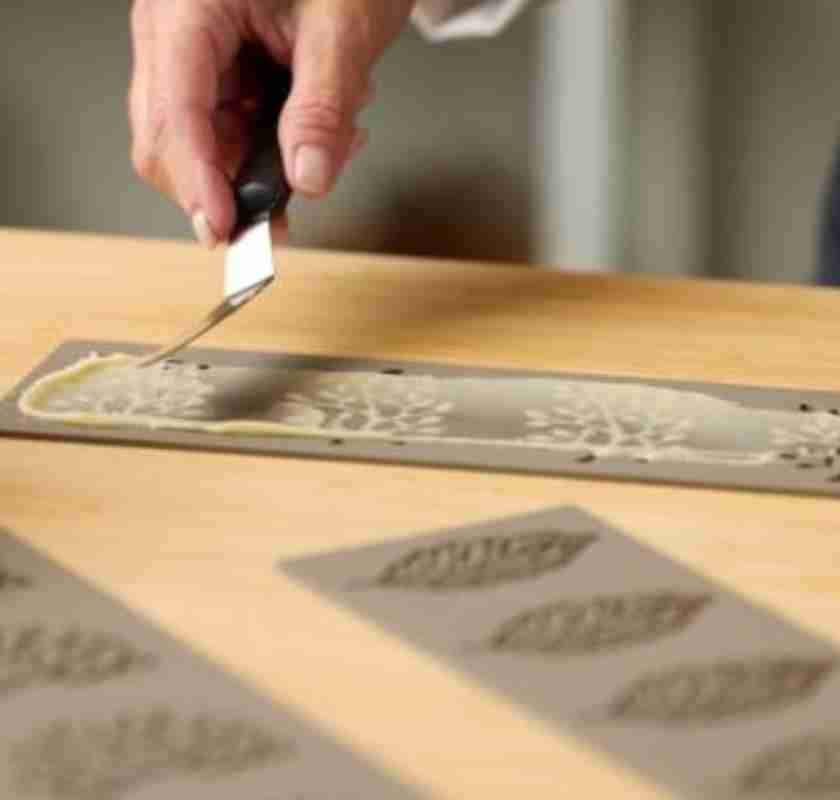 Sprider smet f�r Tuile p� form av silikon