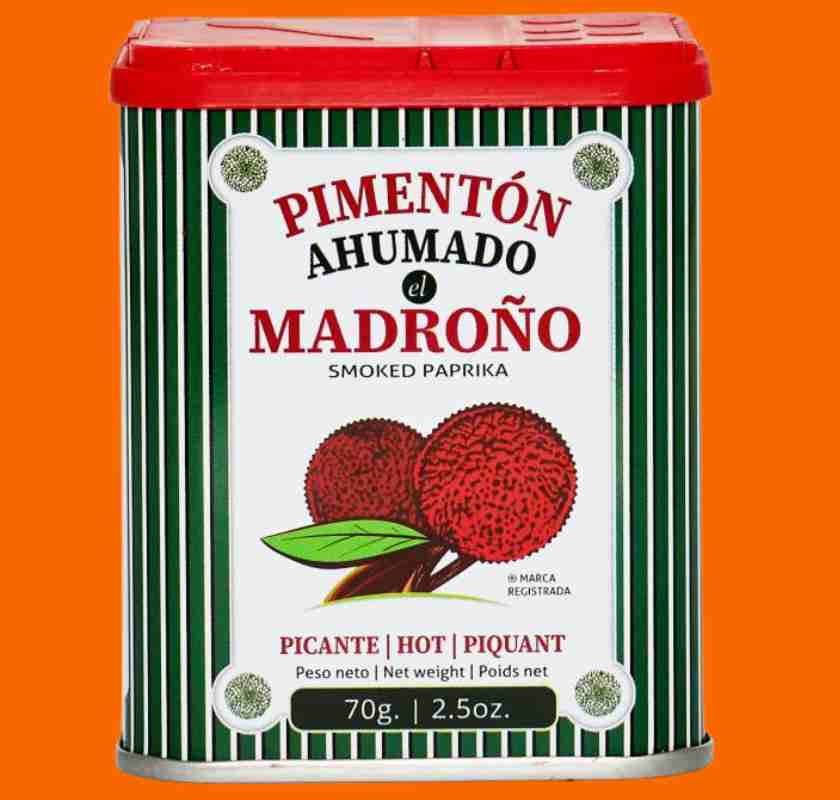 Piment�n Picante starkt paprikapulver mot orange