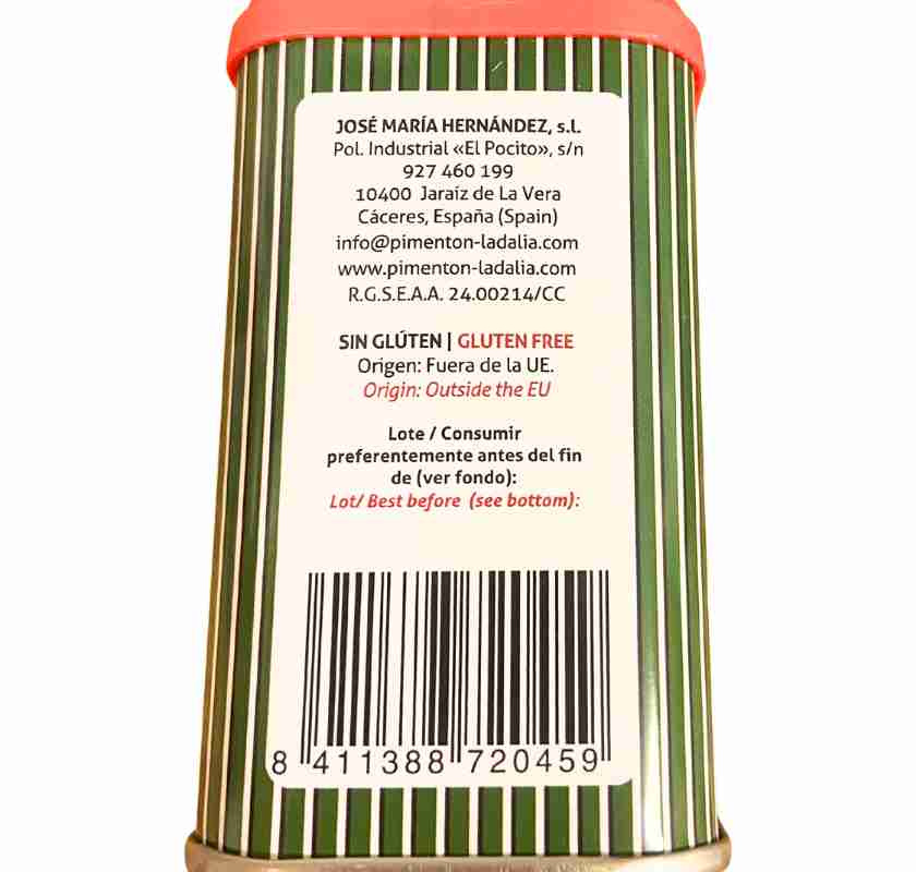 Piment�n Picante starkt paprikapulver