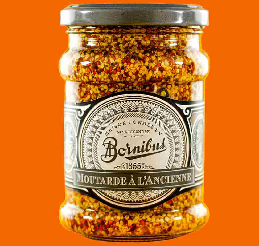 Moutarde � L''ancienne Maison Bornibus mot orange