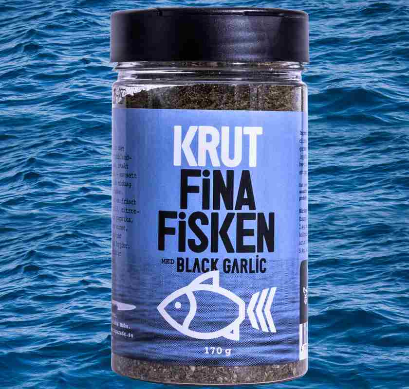 KRUT Fina Fisken - fiskkrydda med blackgarilc