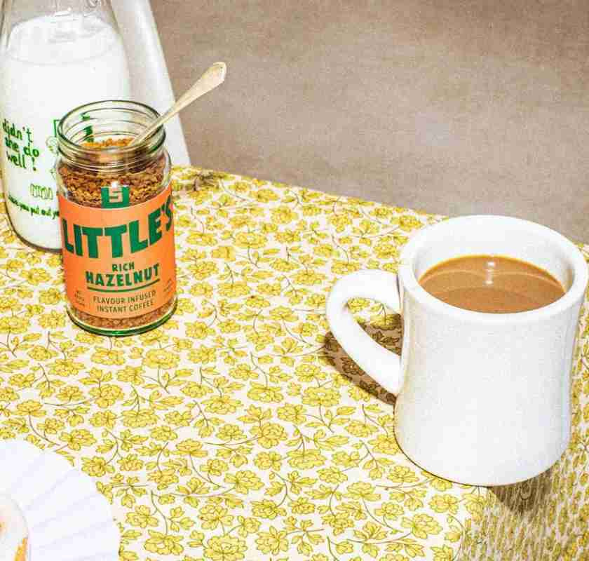 Littles Rich Hazelnut instant flavored coffee smaksatt snabbkaffe