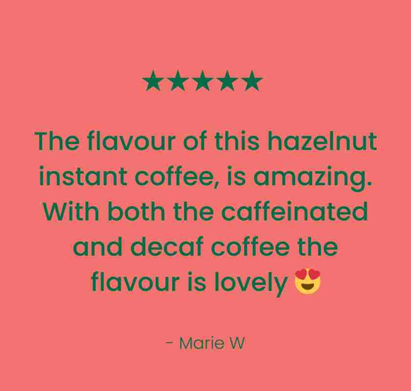 Littles Rich Hazelnut instant flavored coffee smaksatt snabbkaffe