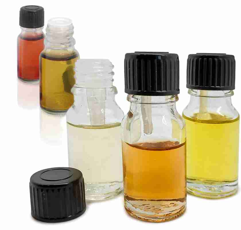 Sm� flaskor med aromer i doftl�da 12st aromer f�r viner, Set Aromas de Vin fr�n Vin Bouquet 