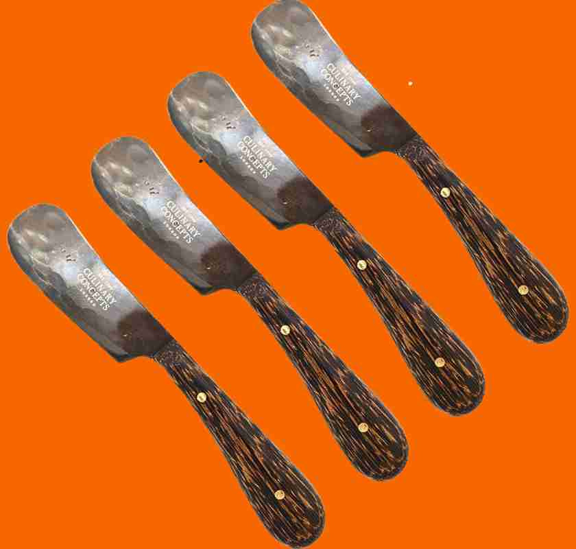 Sm�rknivar 4 st - Coconut Wood Set Of Four Butter Knives