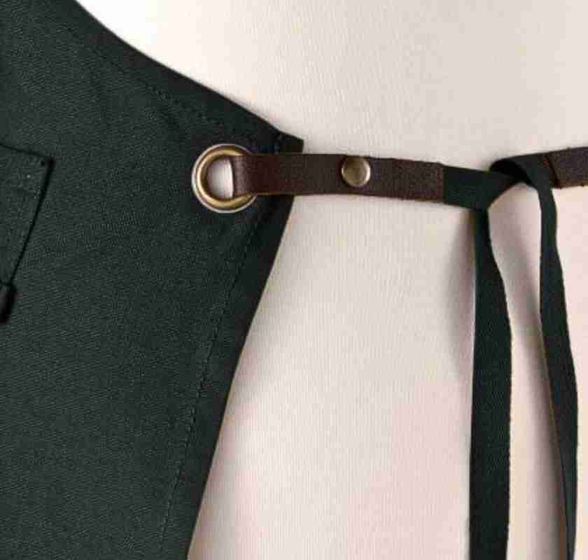 F�rkl�de i canvas med tre fickor svart detalj