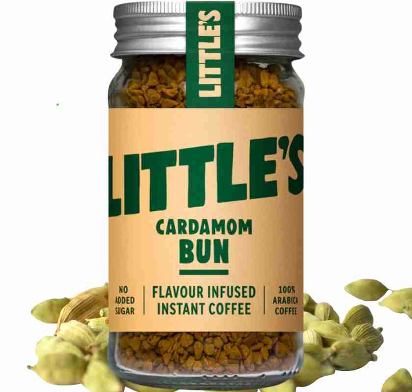 Littles Cardamom Bun snabbkaffe i burk med kardemummakapslar