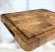 Skärbräda i ek av ändträ med skåra 40x30 cm Skärbräda i ek av ändträ med skåra 40x30 cm