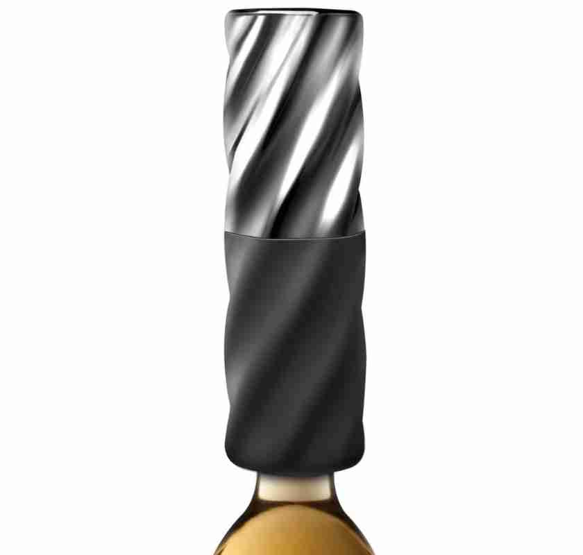 Wine Bit Spiral-korkskruv med fj�der