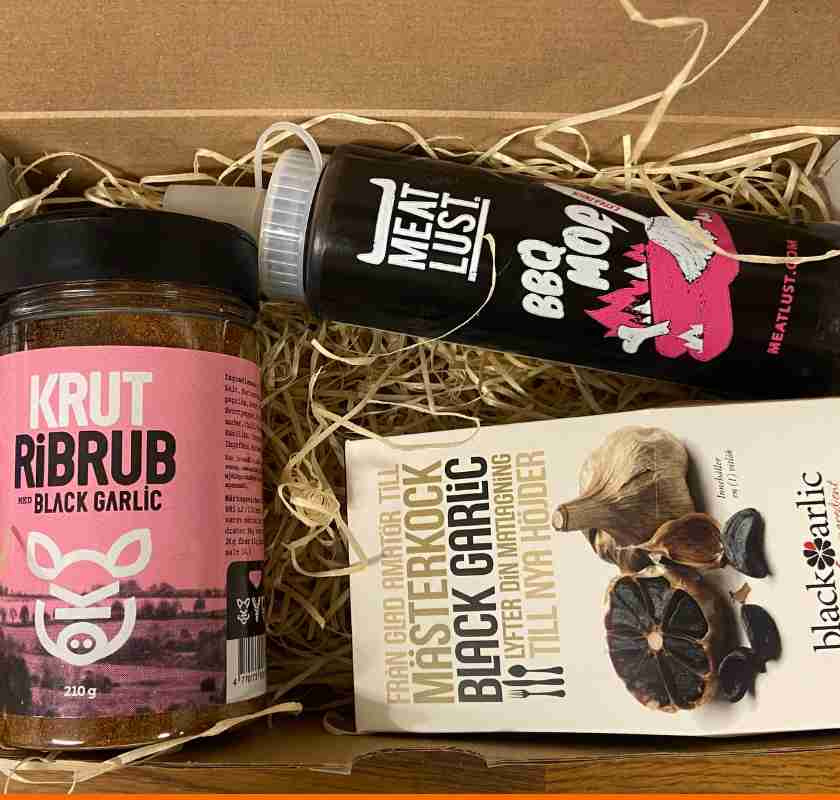 Grillsmaker liten delikatessl�da f�r grillare