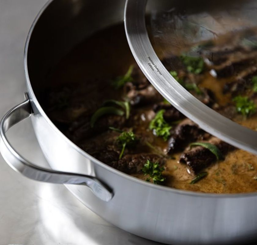 Trakt�rpanna med lock Chef''s Pan Mathias Dahlgren f�r Culimat 