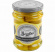 Confiterade citroner Maison Bornibus Glasburk med lock, innehållande små konserverade citroner. Etikett med namn, årtal och grafiska detaljer.
