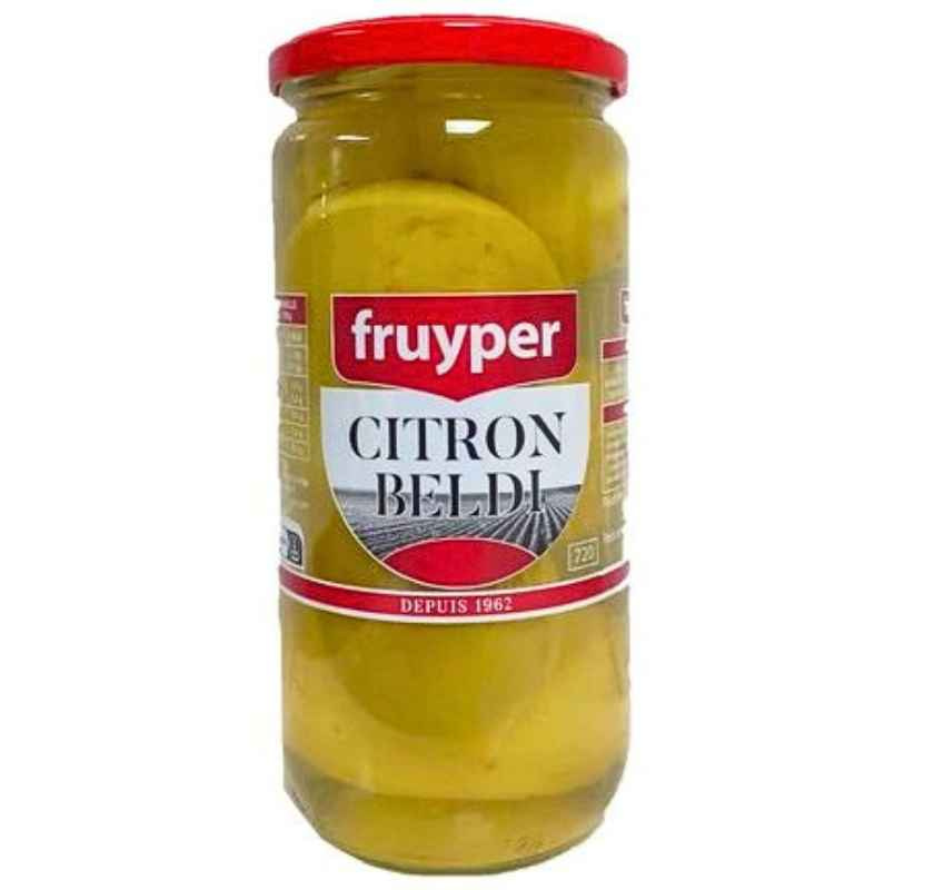 Confiterade citroner Beldi