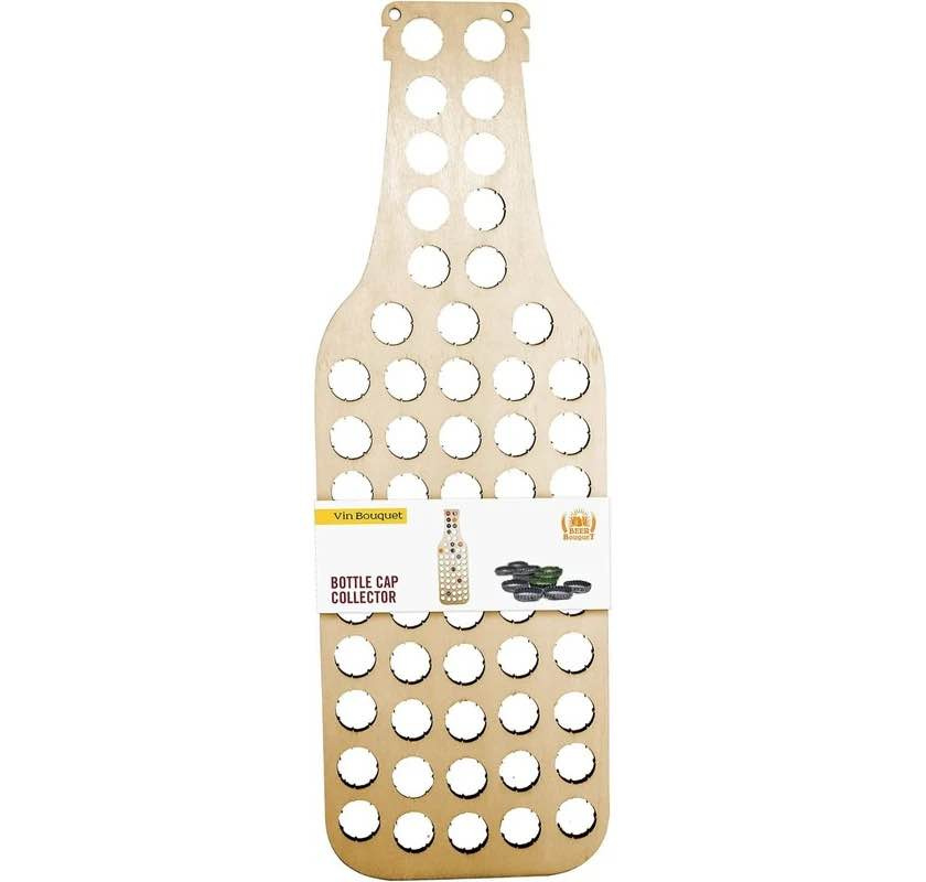 Beer Glass Bottle Cap Collector