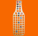 Beer Glass Bottle Cap Collector kapsylsamlartavla Beer Glass Bottle Cap Collector med kapsyler mot orange