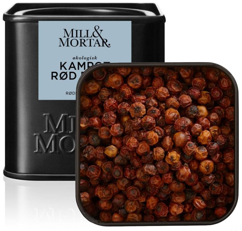 Kampotpeppar r�d ekologisk Mill & Mortar